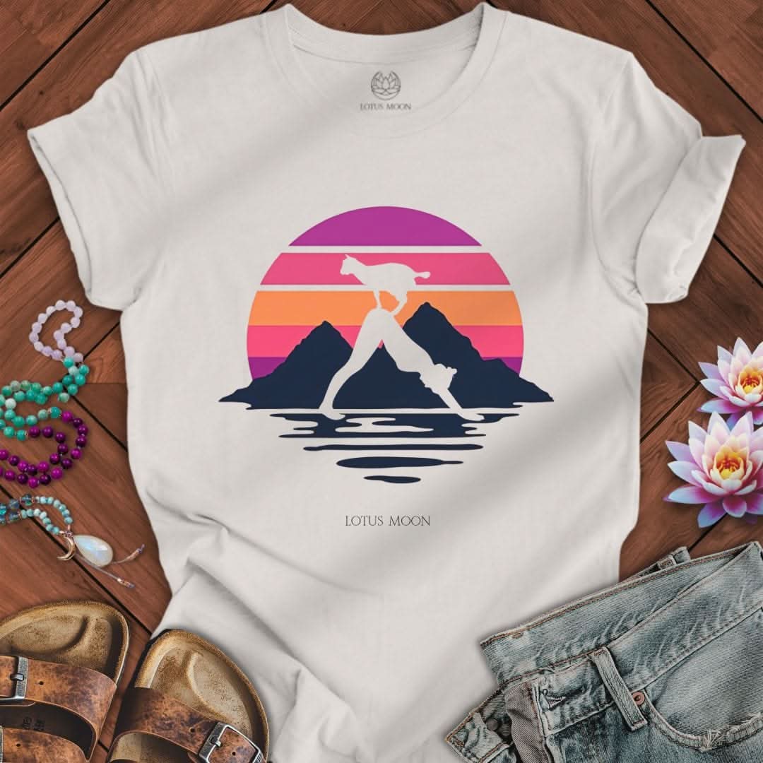 Downward Goat Tee Vintage White