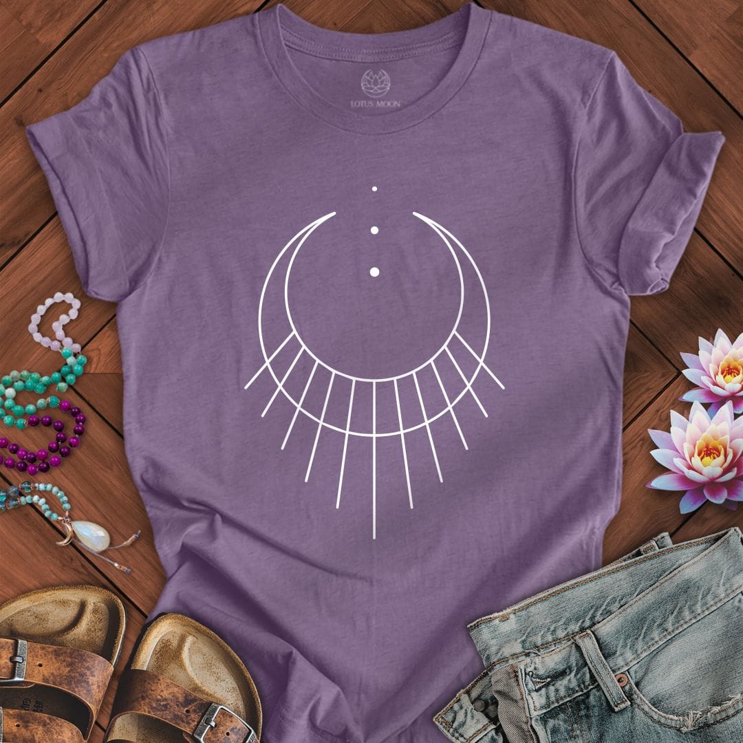 Printify T-Shirt Rising Woman Tee Heather Purple / S