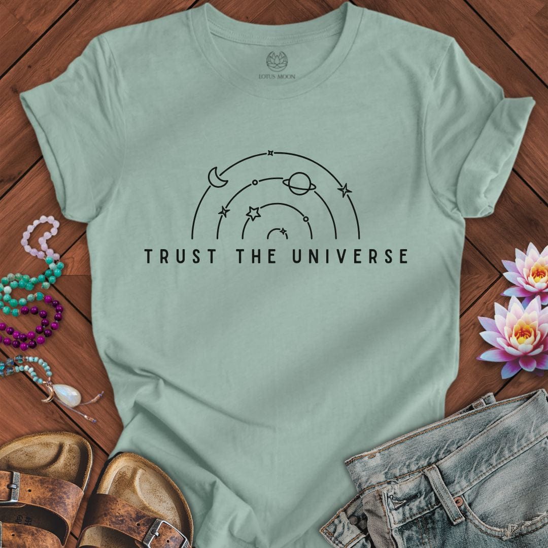 Universe Tee Dusty Blue
