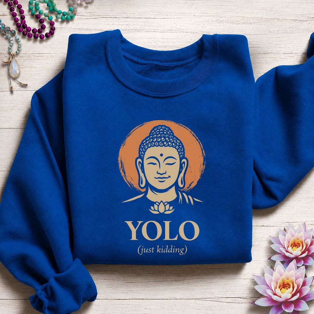 YOLO Sweatshirt Royal