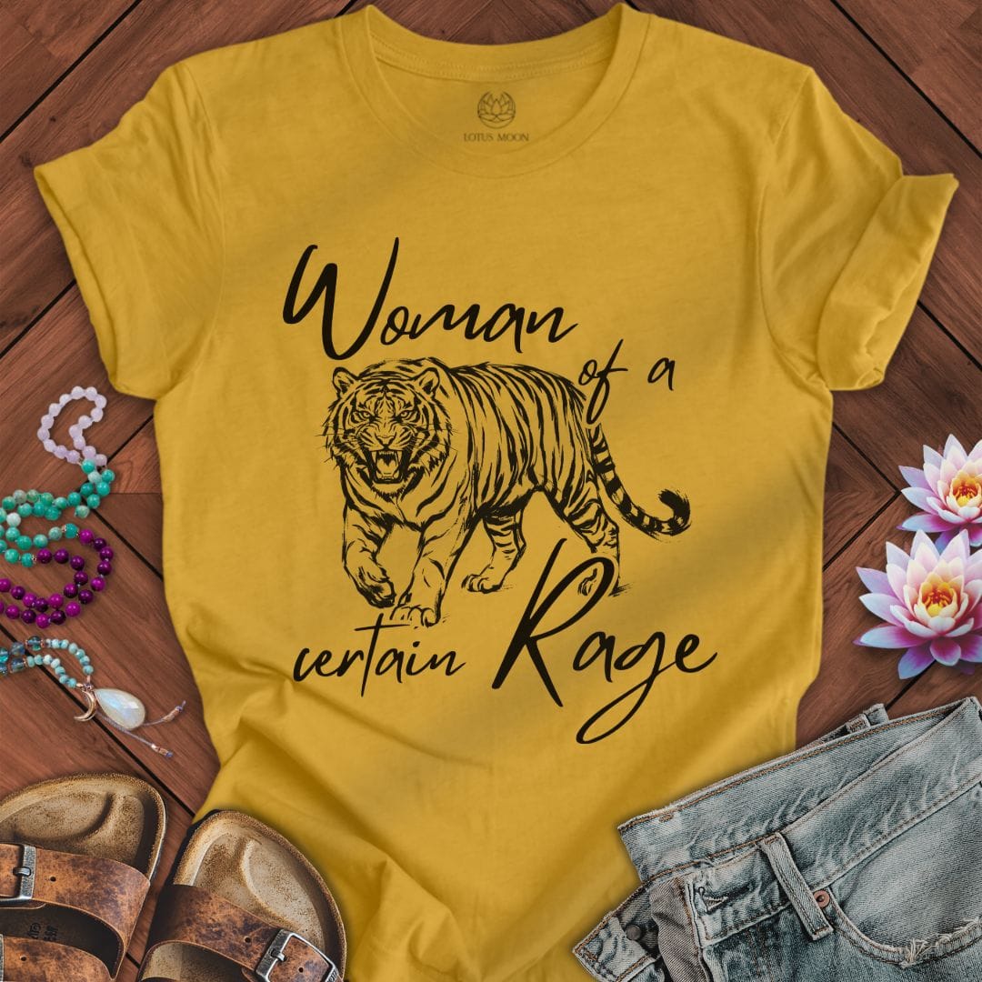 A Certain Tigress Tee Heather Mustard