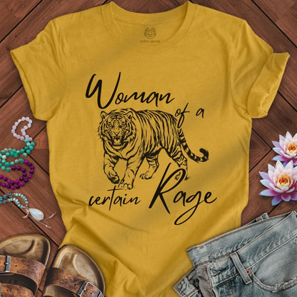 A Certain Tigress Tee Heather Mustard