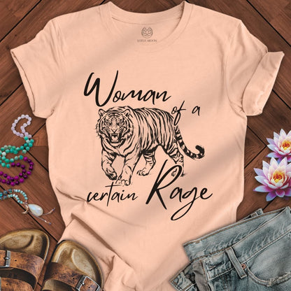 A Certain Tigress Tee Peach