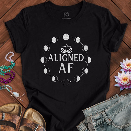 Aligned AF Tee Black Heather