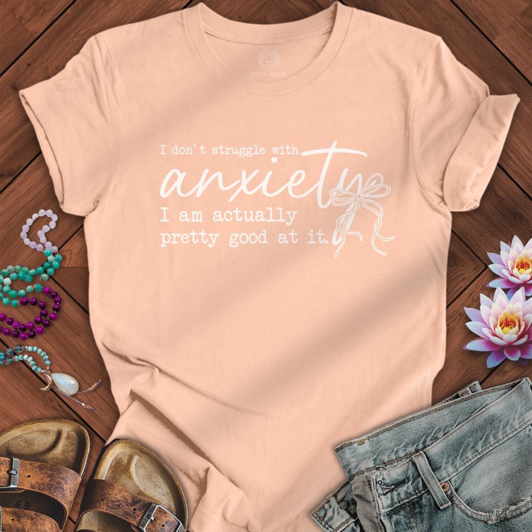 Anxiety Tee Peach