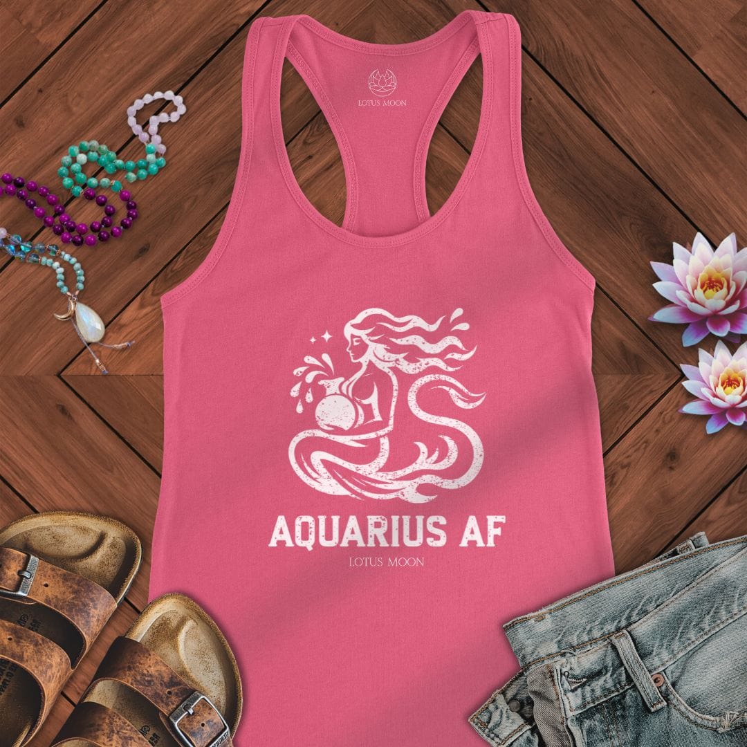 Aquarius AF Tank Solid Hot Pink