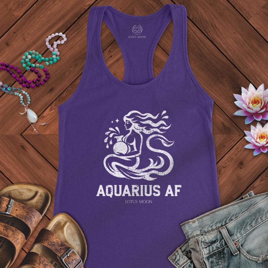 Aquarius AF Tank Solid Purple Rush