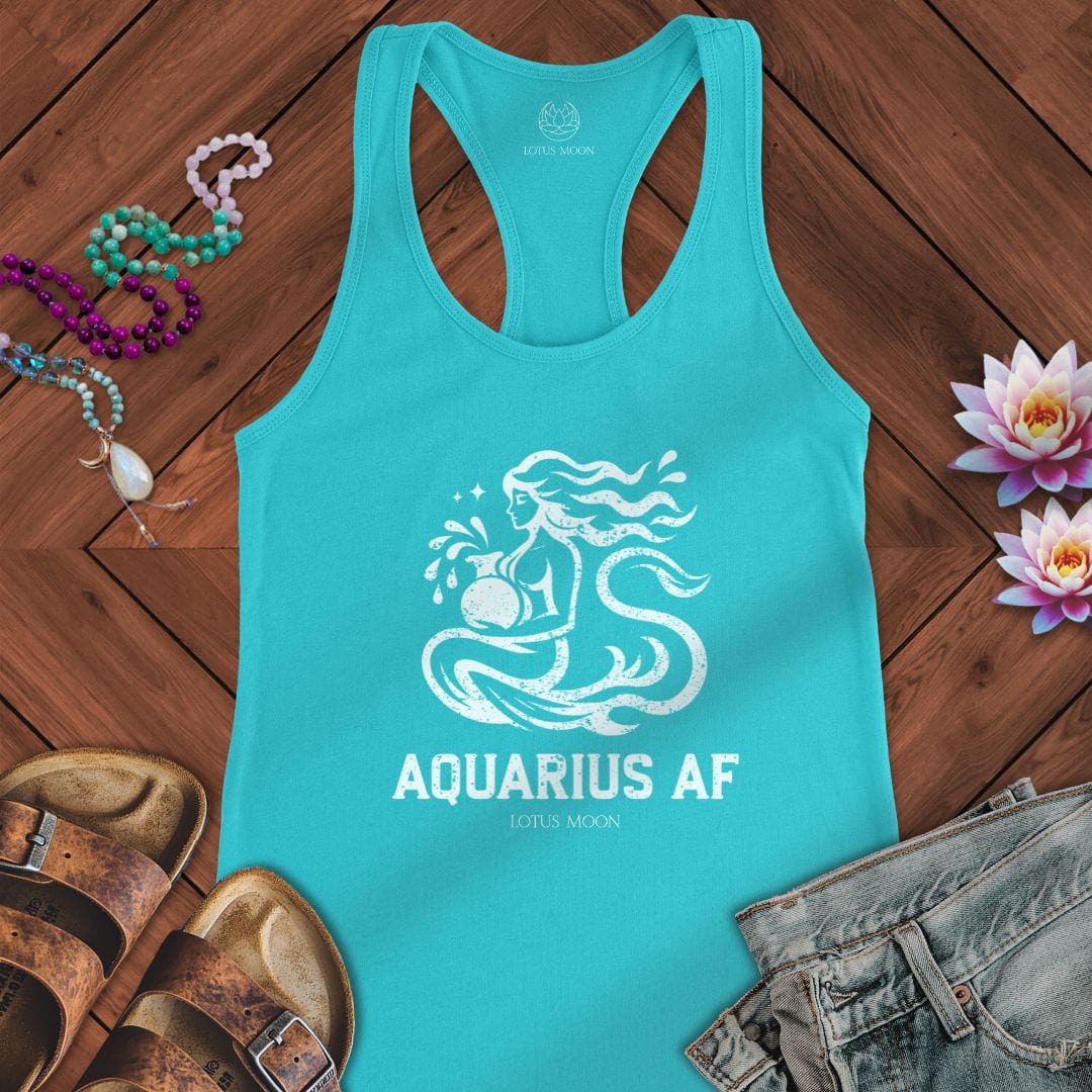 Aquarius AF Tank Solid Tahiti Blue