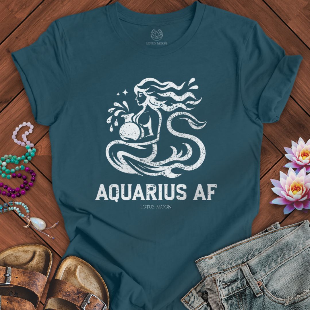 Aquarius AF Tee Deep Teal