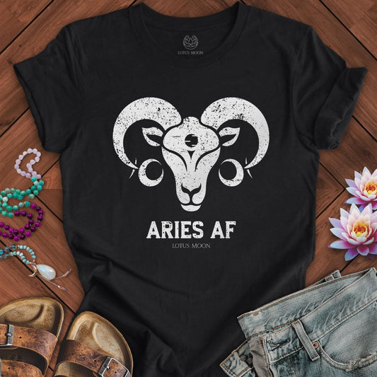 Aries AF Tee Solid Black Blend