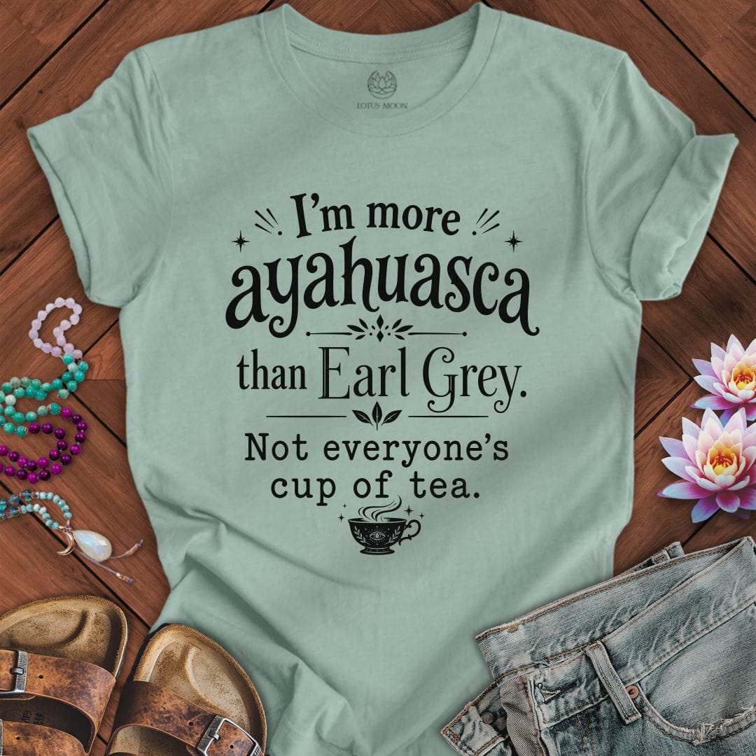 Printify T-Shirt Ayahuasca Tee Dusty Blue / S