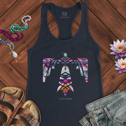 Aztec Thunderbird Tank Solid Midnight Navy