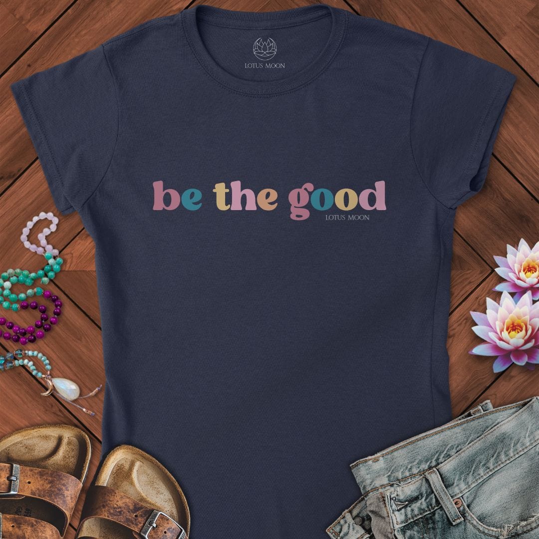 Be The Good Fitted Tee Navy