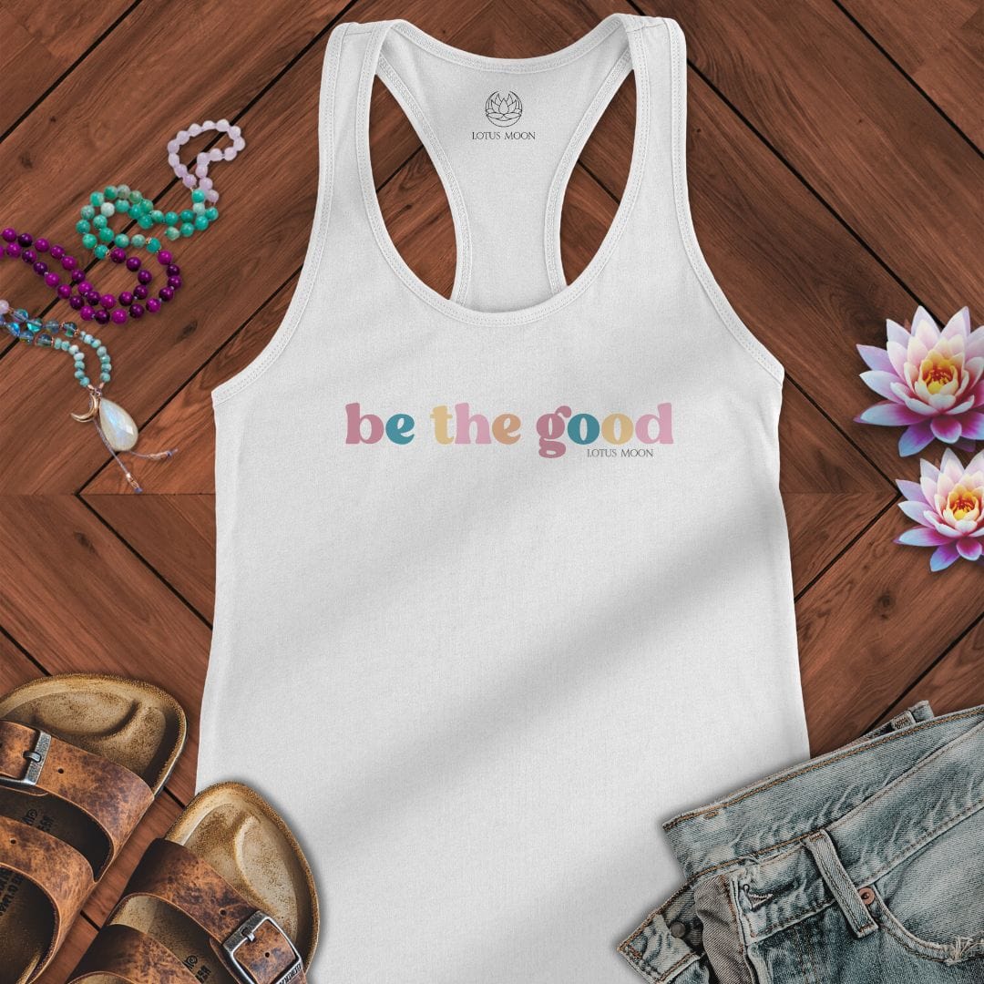 Be The Good Tank Solid White