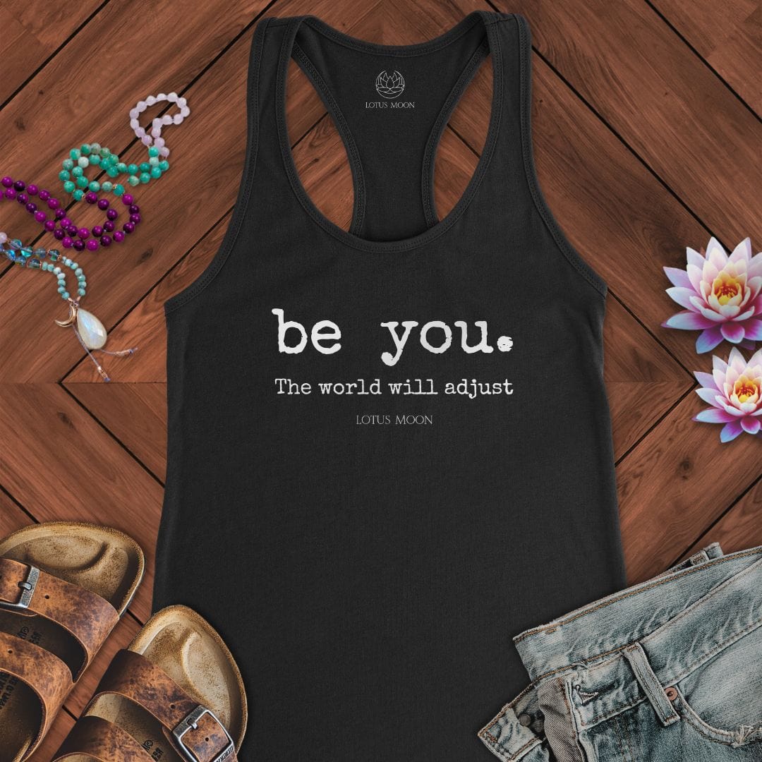 Be You Tank Solid Black