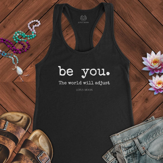 Be You Tank Solid Black