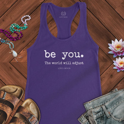 Be You Tank Solid Purple Rush