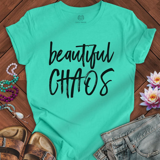 Beautiful Chaos Tee Teal