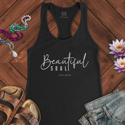 Beautiful Soul Tank Solid Black
