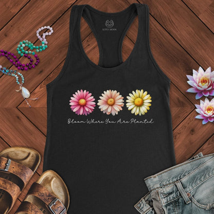 Bloom Tank Solid Black