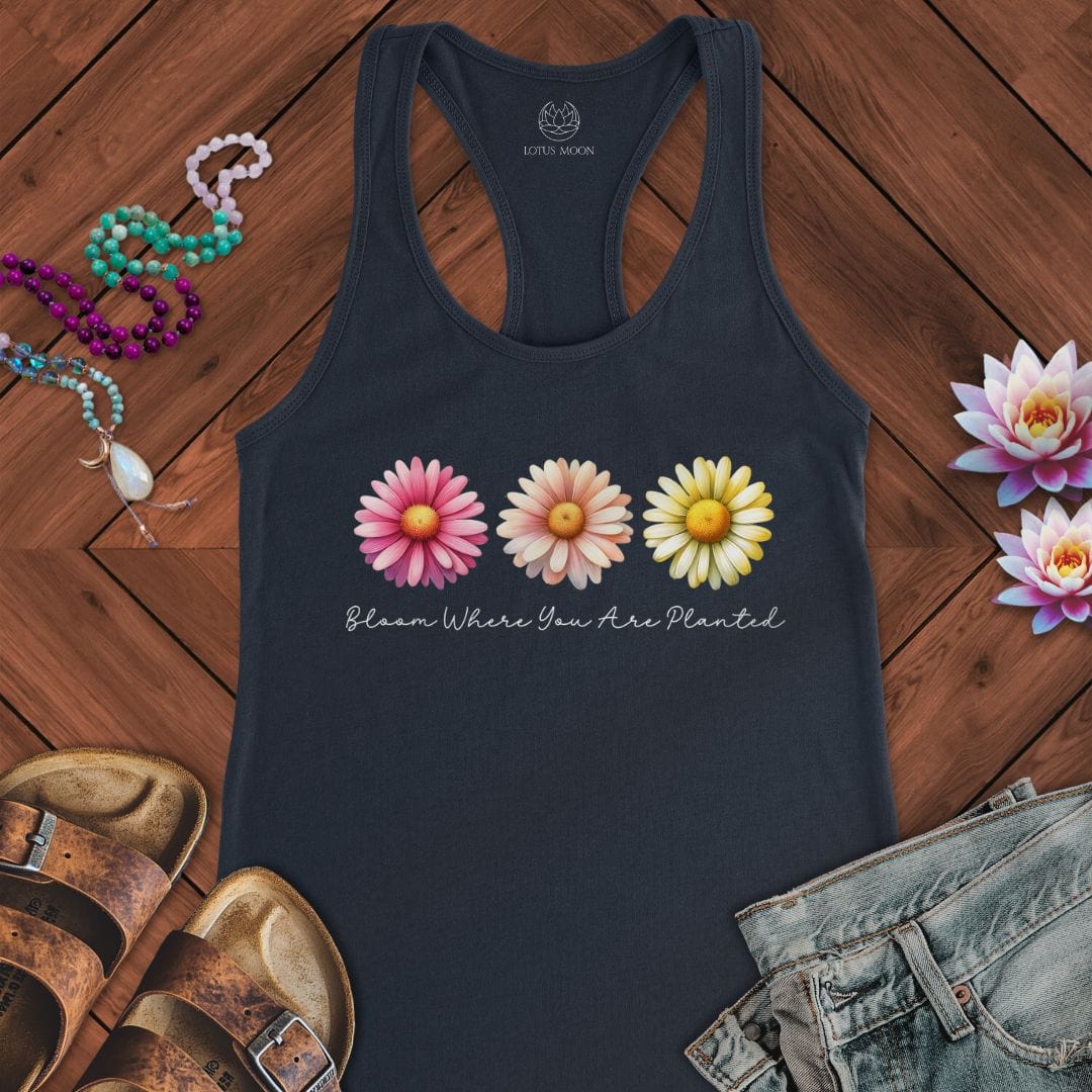 Bloom Tank Solid Midnight Navy