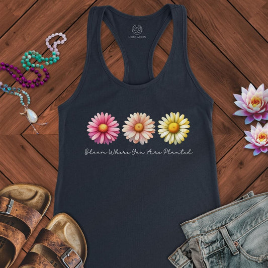 Bloom Tank Solid Midnight Navy