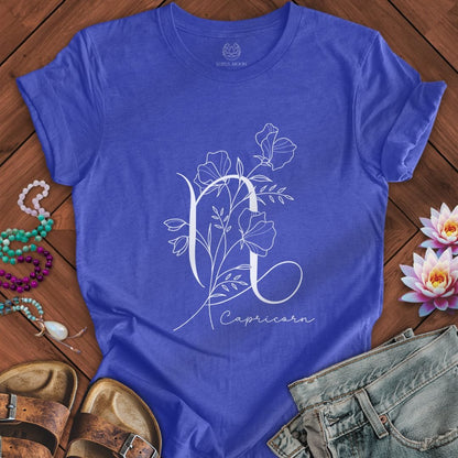 Boho Capricorn Tee Heather True Royal