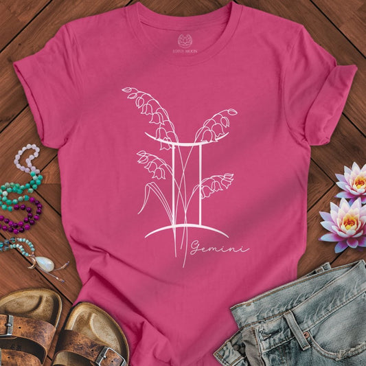 Boho Gemini Tee Berry