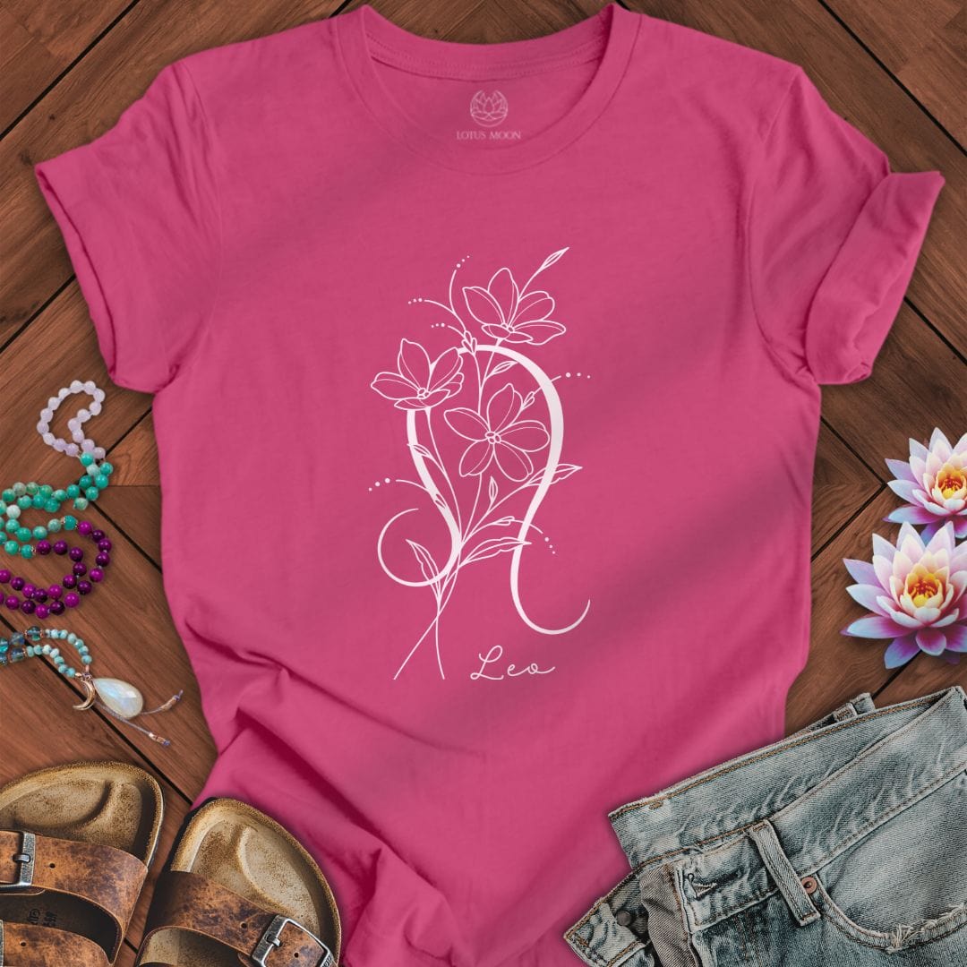Boho Leo Tee Berry