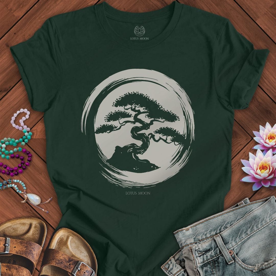 Bonsai Enso Circle Tee Forest
