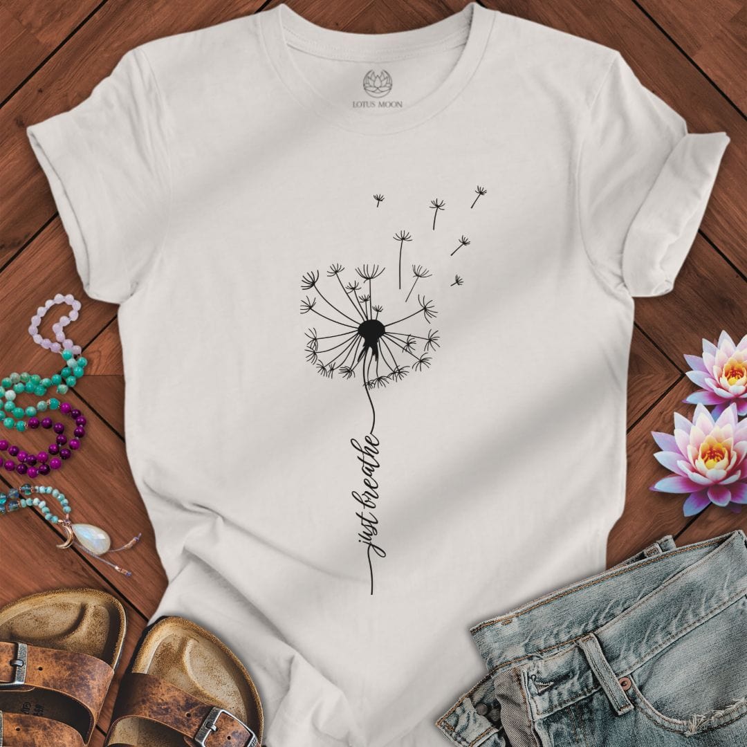 Breathe Dandelion Tee Vintage White