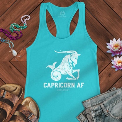 Capricorn AF Tank Solid Tahiti Blue