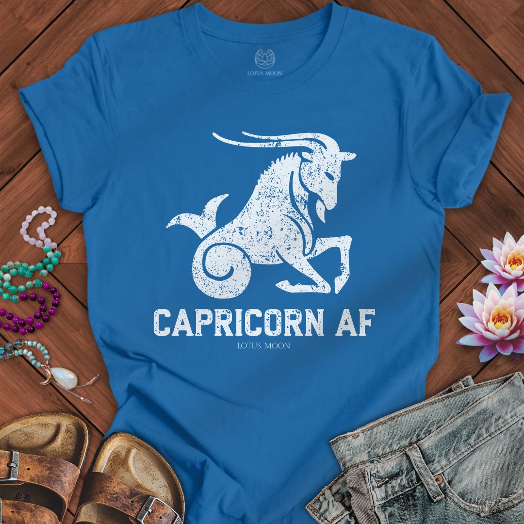 Capricorn AF Tee Columbia Blue