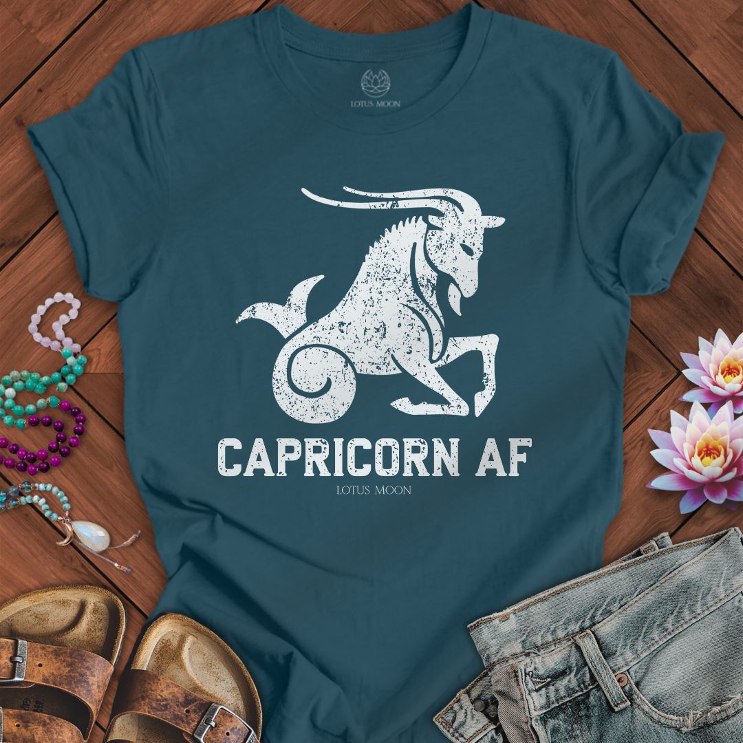 Capricorn AF Tee Deep Teal
