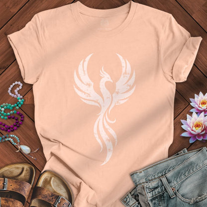 Printify T-Shirt Classic Phoenix Tee Peach / S