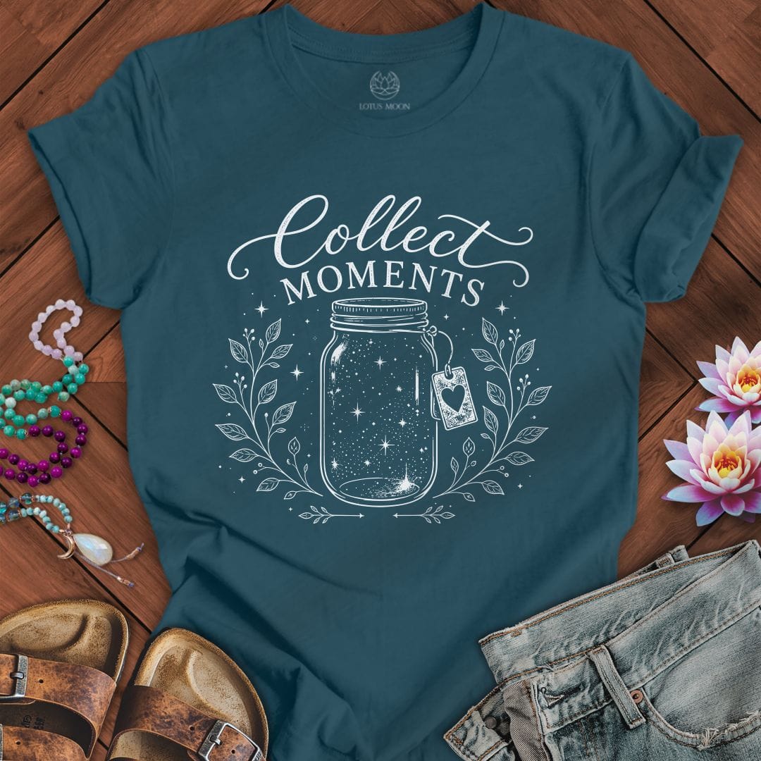 Printify T-Shirt Collect Moments Tee Deep Teal / S