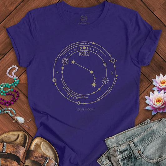 Constellation Aries Tee Team Navy