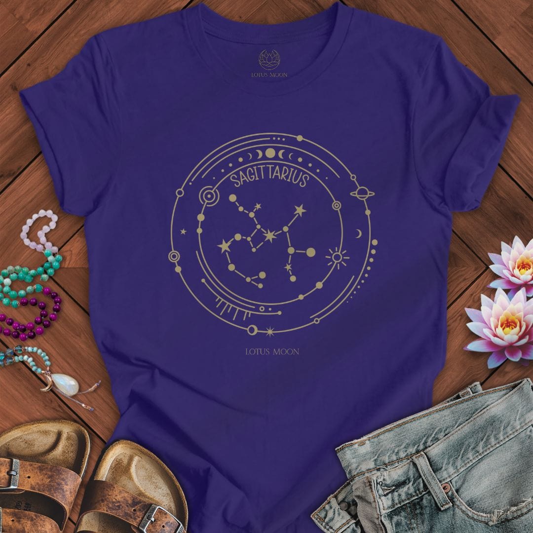 Constellation Sagittarius Tee Team Navy
