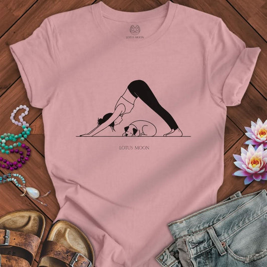Downward Dog Tee Orchid