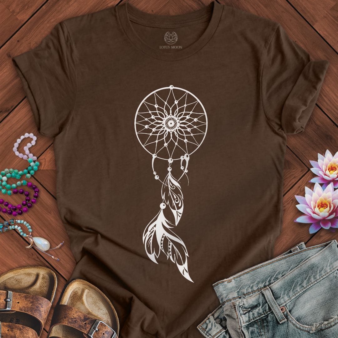 Dreamcatcher Tee Heather Brown
