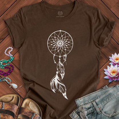 Dreamcatcher Tee Heather Brown