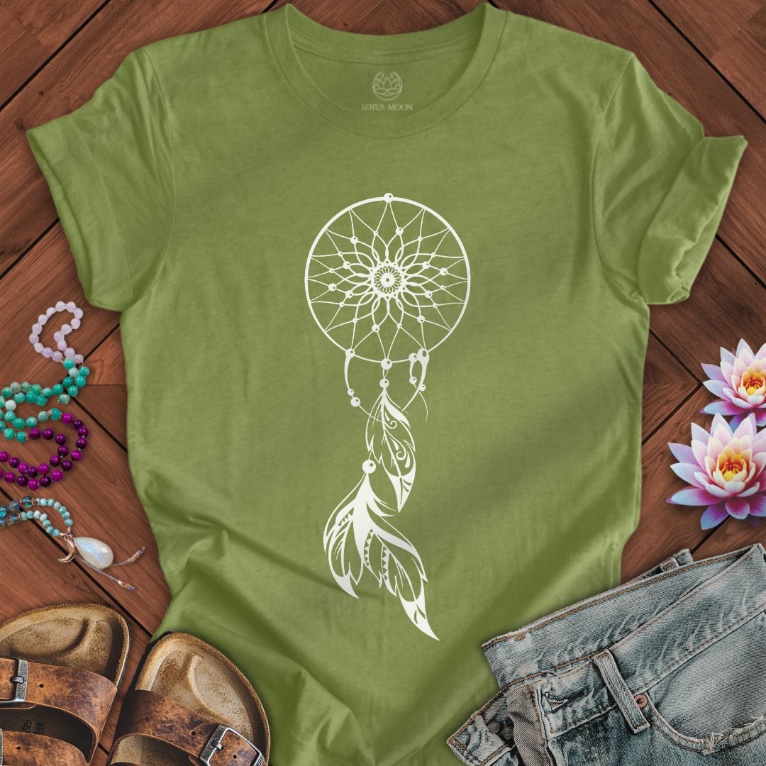 Dreamcatcher Tee Heather Green