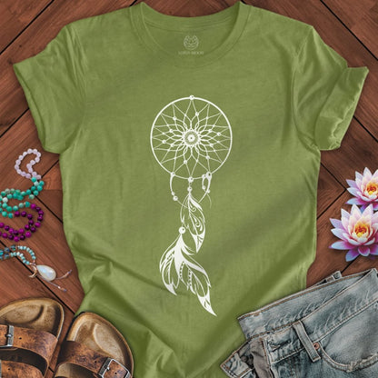 Dreamcatcher Tee Heather Green