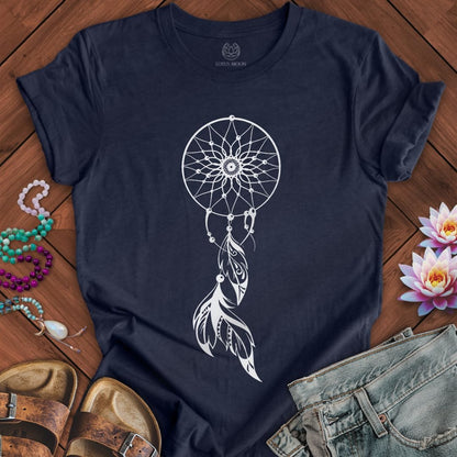 Dreamcatcher Tee Heather Midnight Navy