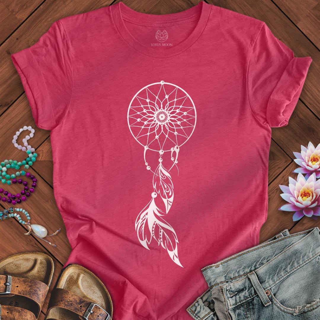 Dreamcatcher Tee Heather Raspberry