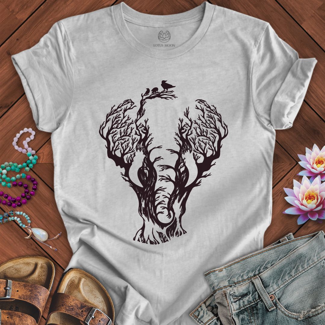 Elephant Tree Tee Athletic Heather