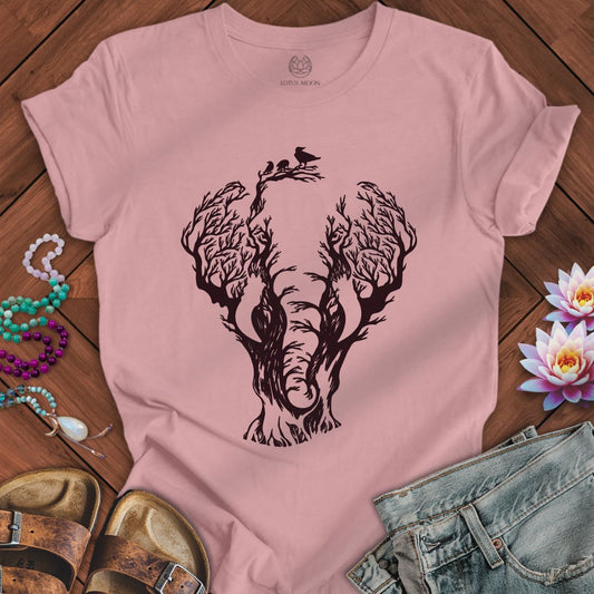 Elephant Tree Tee Orchid