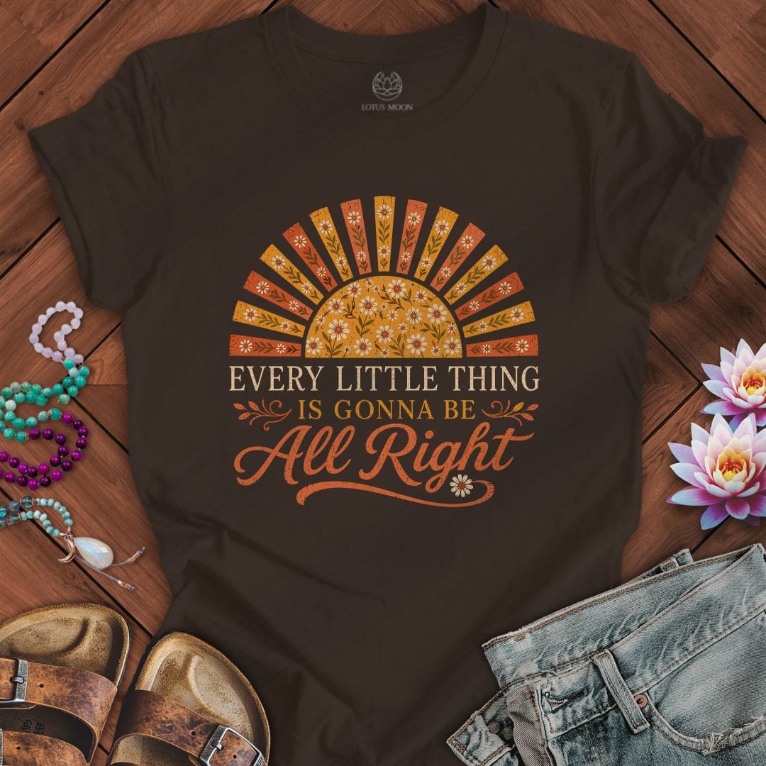 Printify T-Shirt Every Little Thing Tee Brown / S