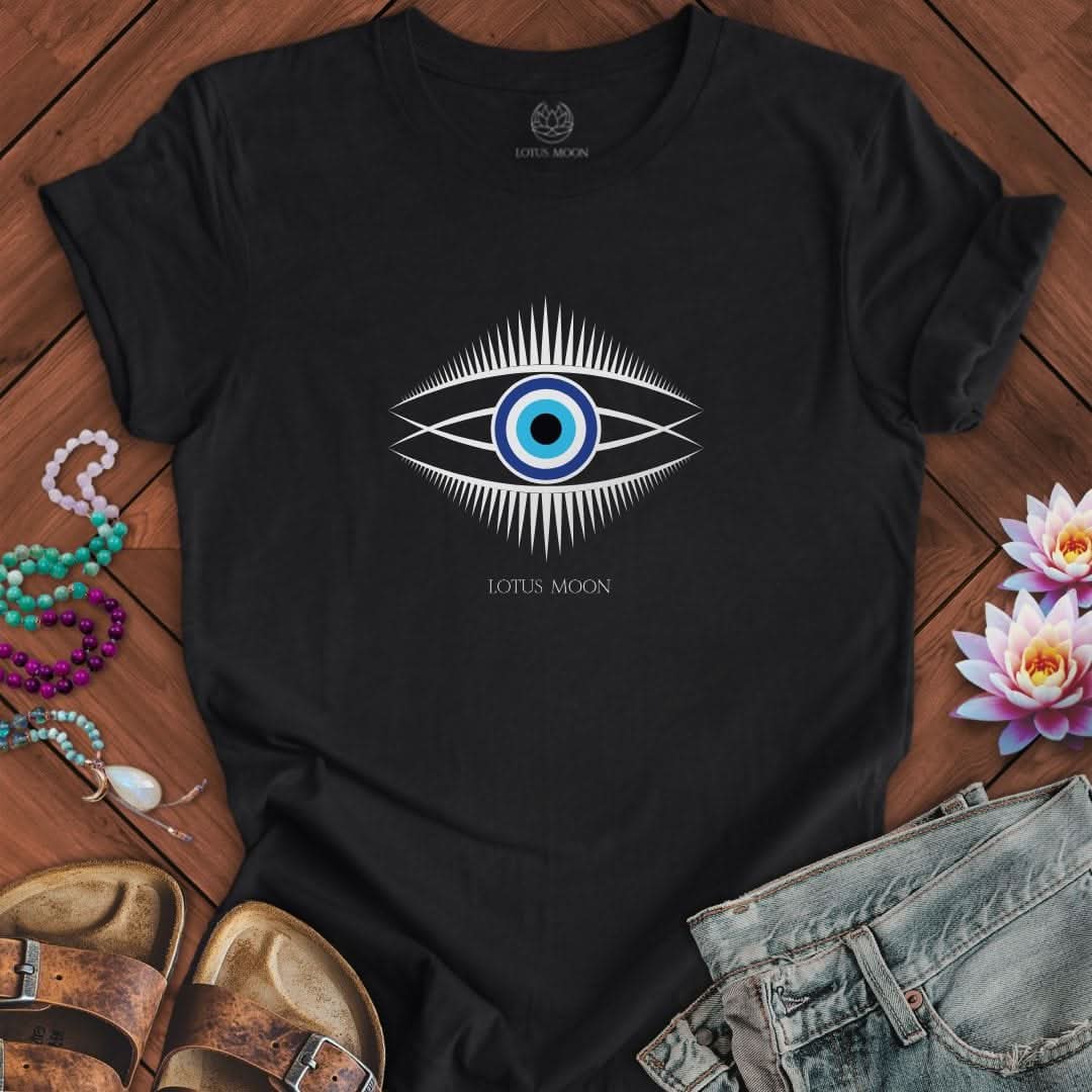 Evil Eye Tee Solid Black Blend