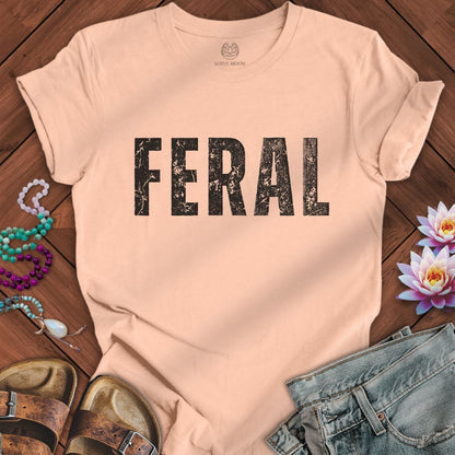 Feral Tee Peach
